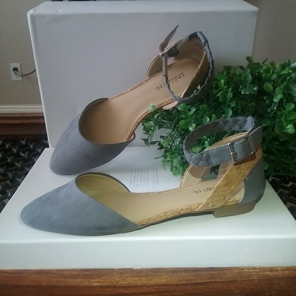 NWB Flat ankle Strap Shoes NWT 🔒price firm.